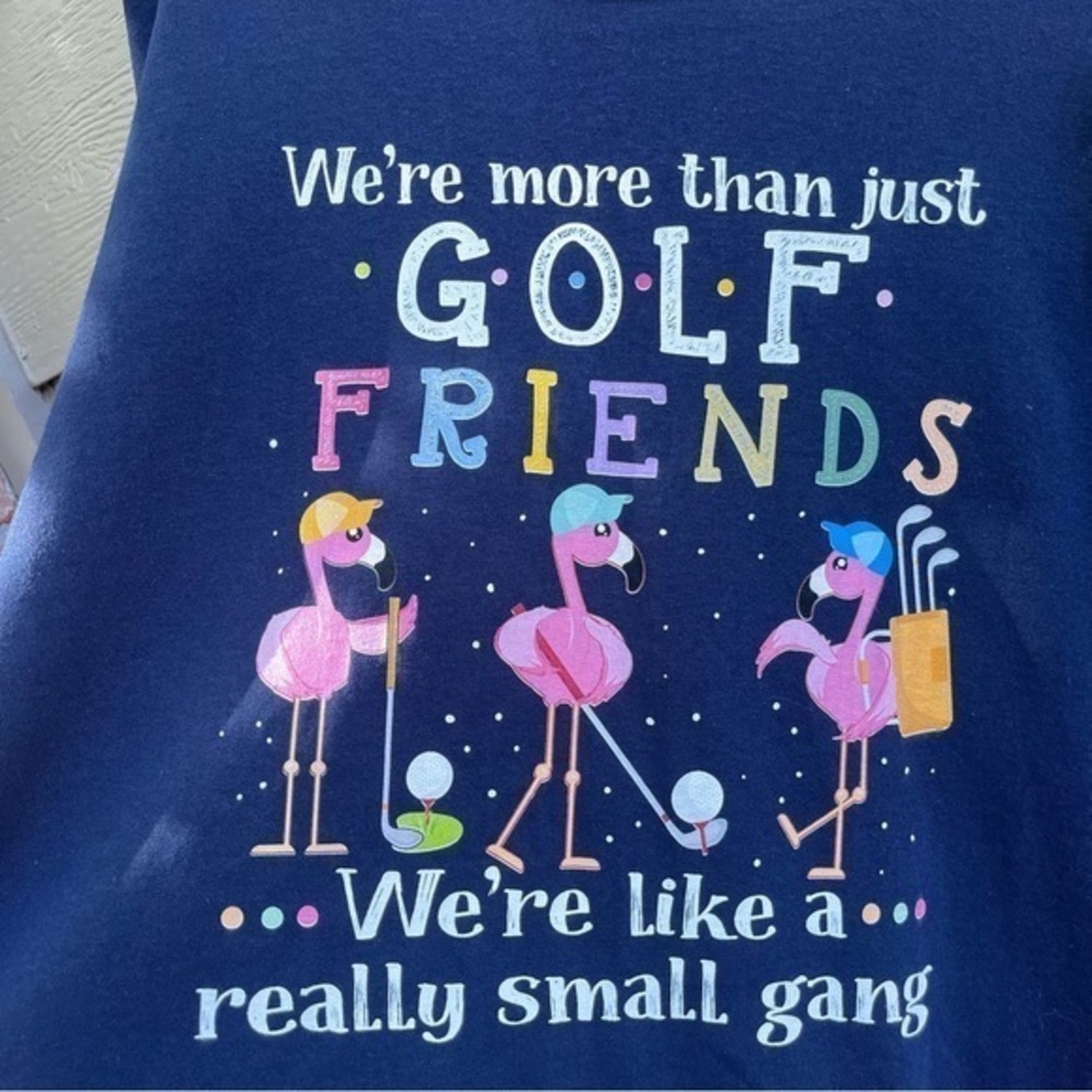 We're More Than Just GOLF Friends Like A Really Small Gang 2XL TShirt‎ Tee Funny